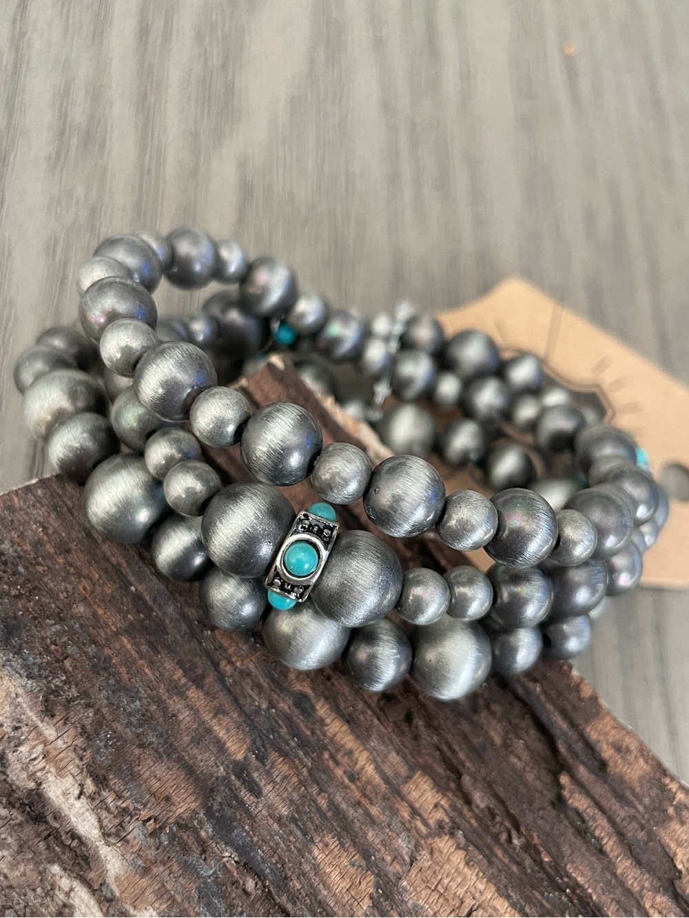 Navajo Pearl Bead Stretch Bracelets
